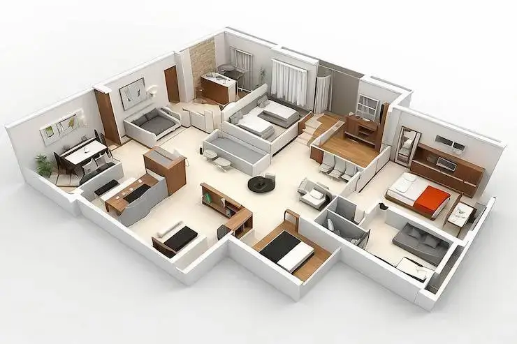 Raymond Realty Mahalaxmi floor plan1